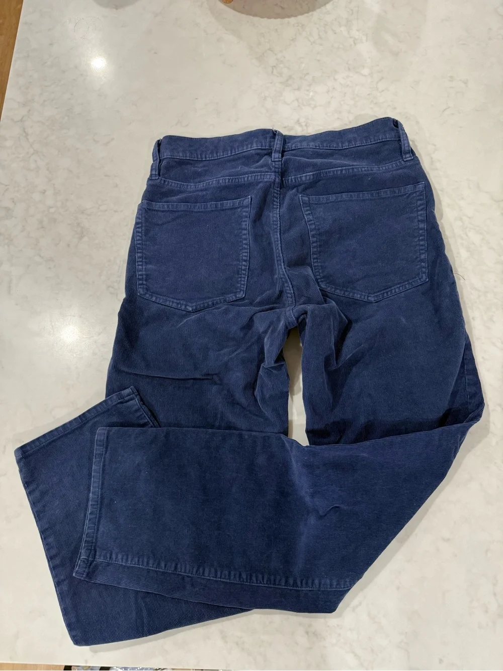 J. Crew Women’s Navy Corduroy Pants - Straight Leg